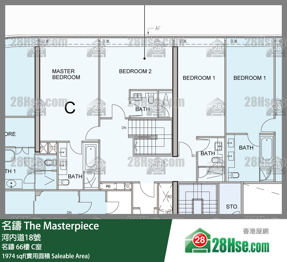 名鑄 名鑄67 C室 平面圖