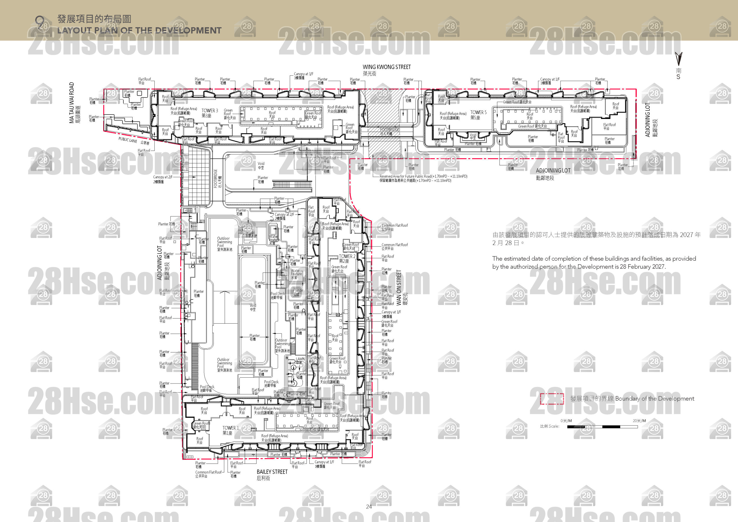 物业布局图 平面图