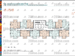 Chester Ii 6/f To 28/f FloorPlan