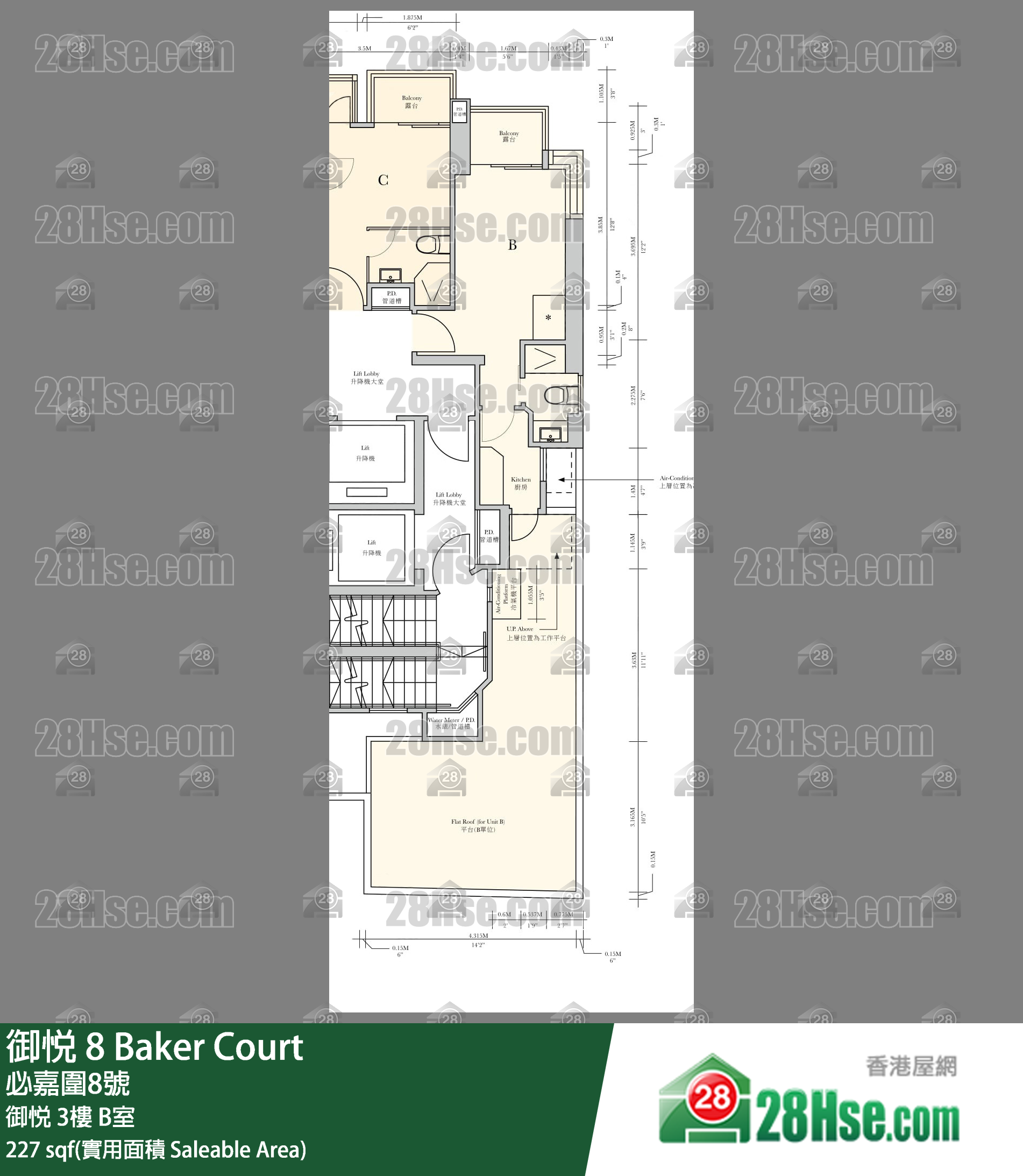 御悦 御悦 3楼 B室 平面图