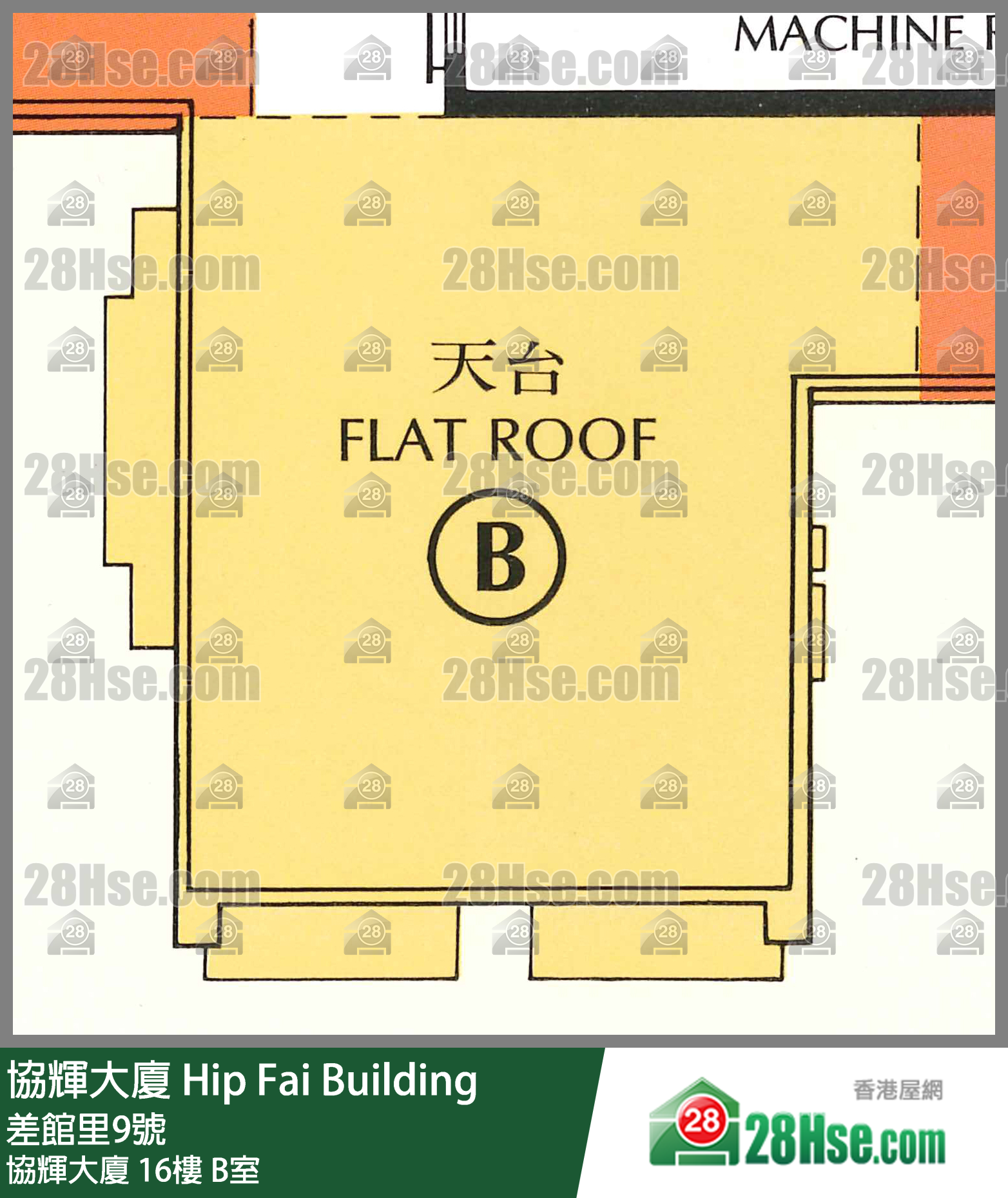 协辉大厦 协辉大厦16楼 B室 平面图