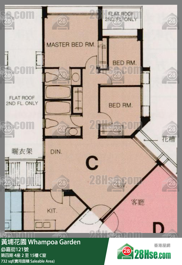 Whampoa Garden Unit FloorPlan (Provided by 28Hse)