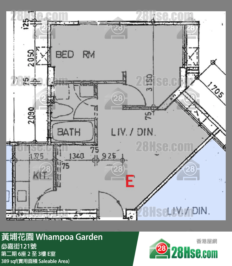 Whampoa Garden Unit FloorPlan (Provided by 28Hse)