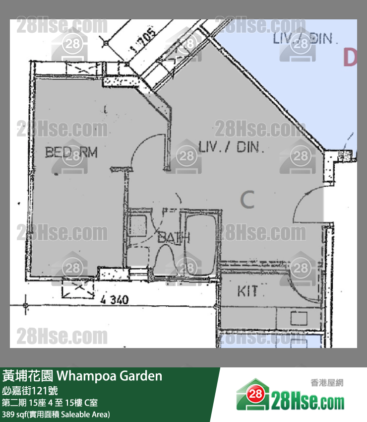 Whampoa Garden Unit FloorPlan (Provided by 28Hse)