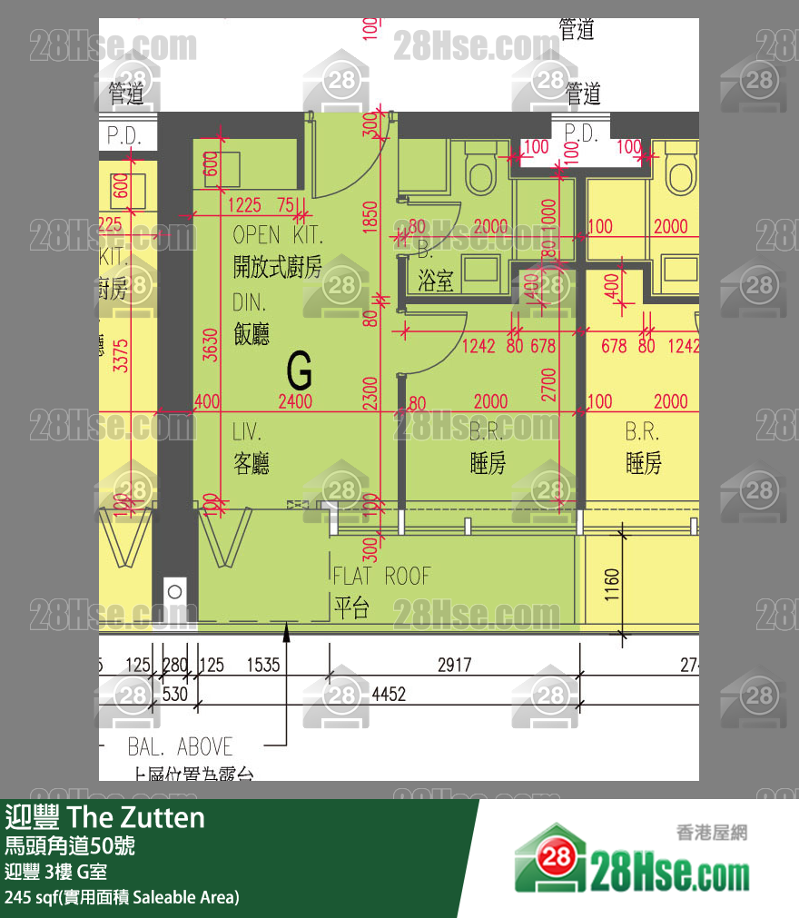 迎豐 迎豐3樓 G室 平面圖