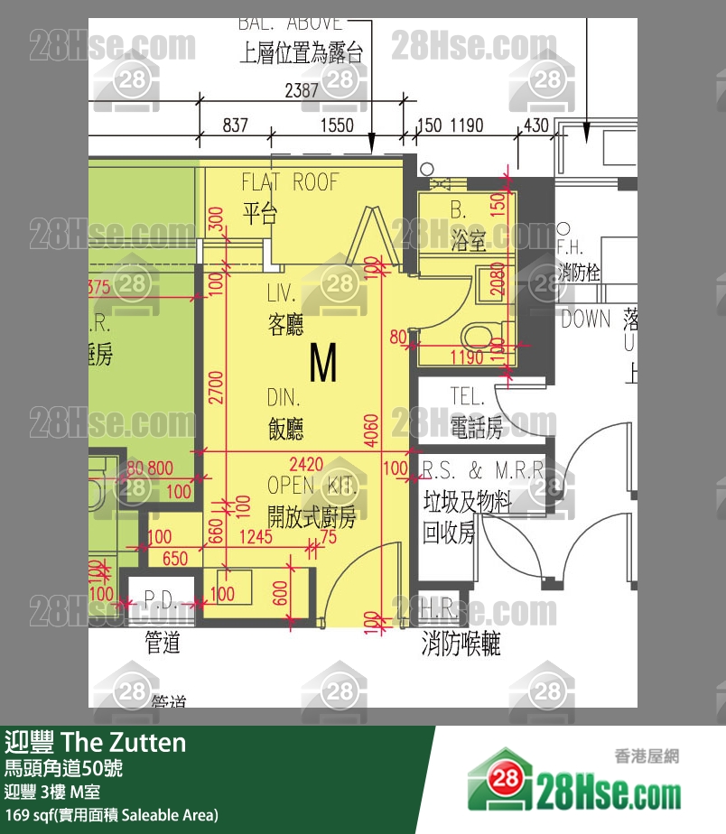 迎豐 迎豐 3樓 M室 平面圖