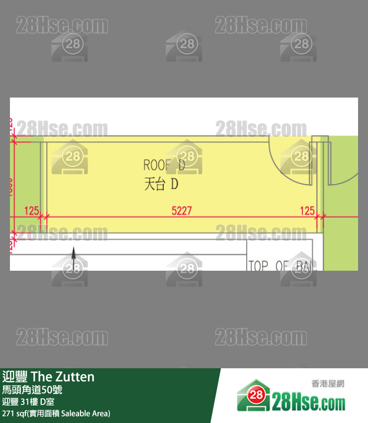 迎豐 迎豐31樓 D室 平面圖