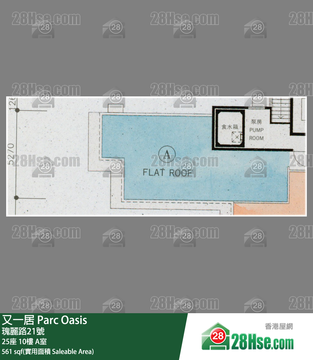 又一居 单位平面图(由 28Hse 提供)