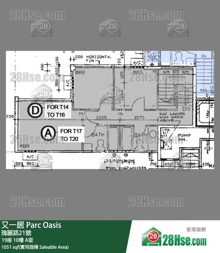 又一居 19座10樓 A室 平面圖