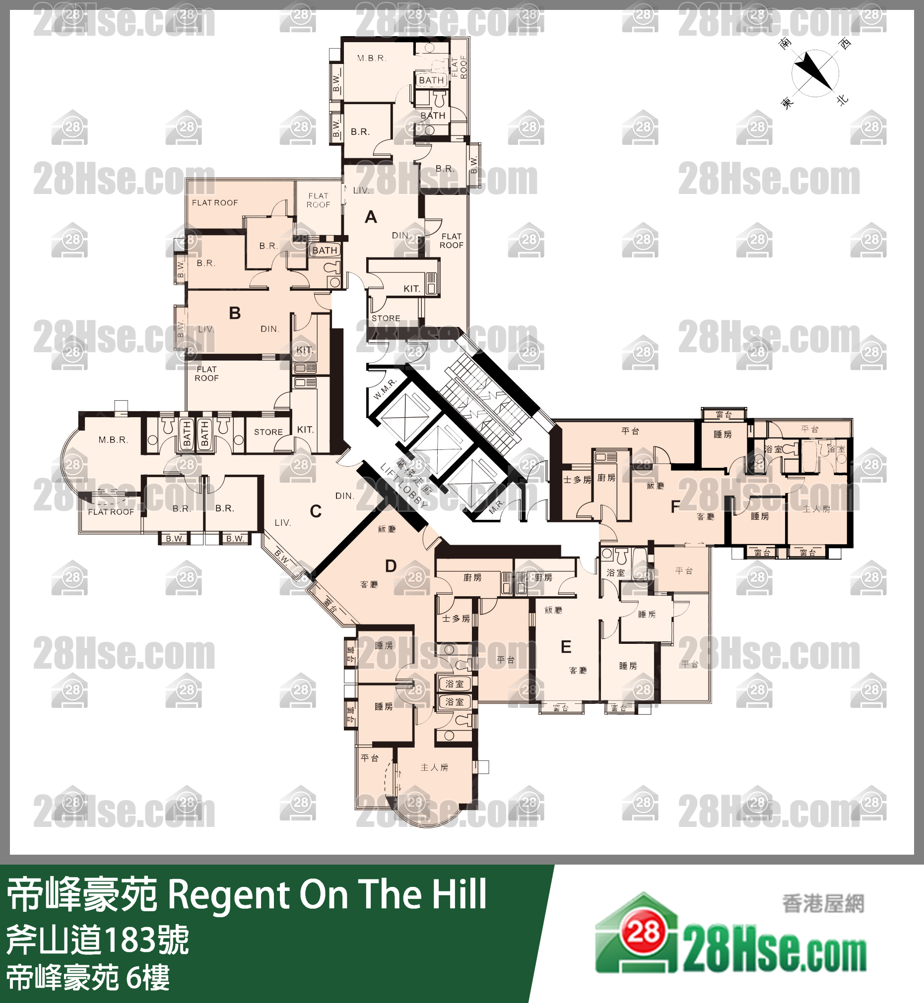 Regent On The Hill 6/f FloorPlan