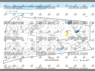 停車位平面圖 FloorPlan