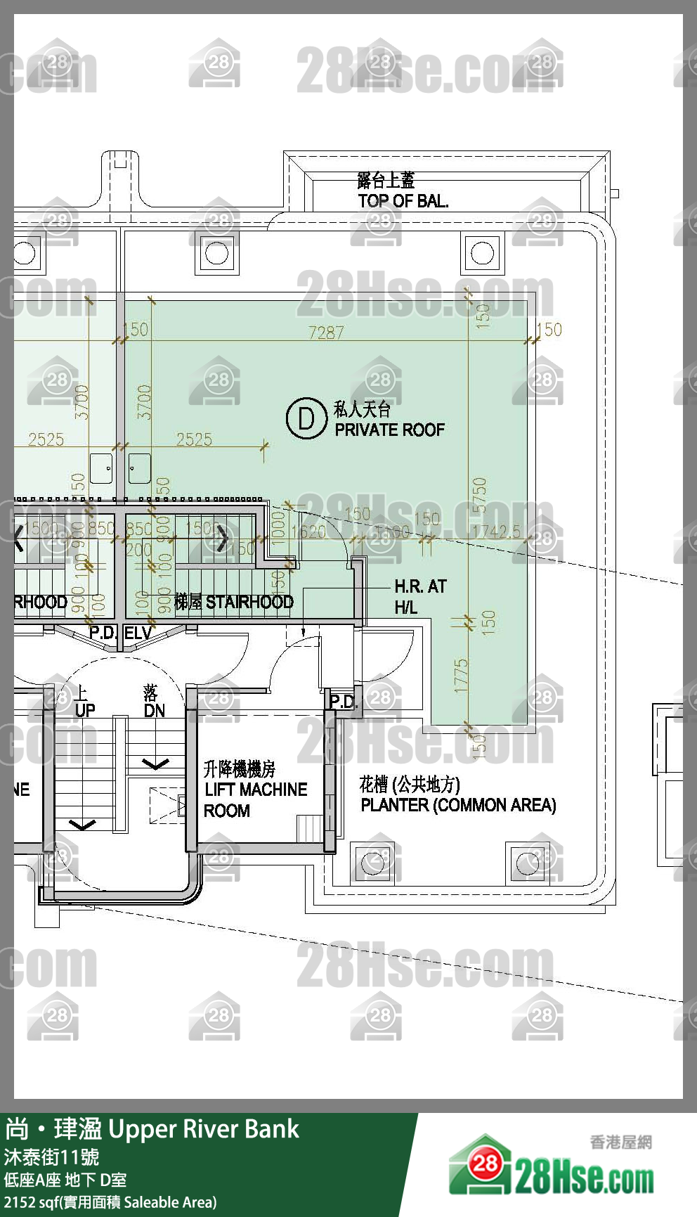 尚珒溋 低座A座地下 D室 平面圖