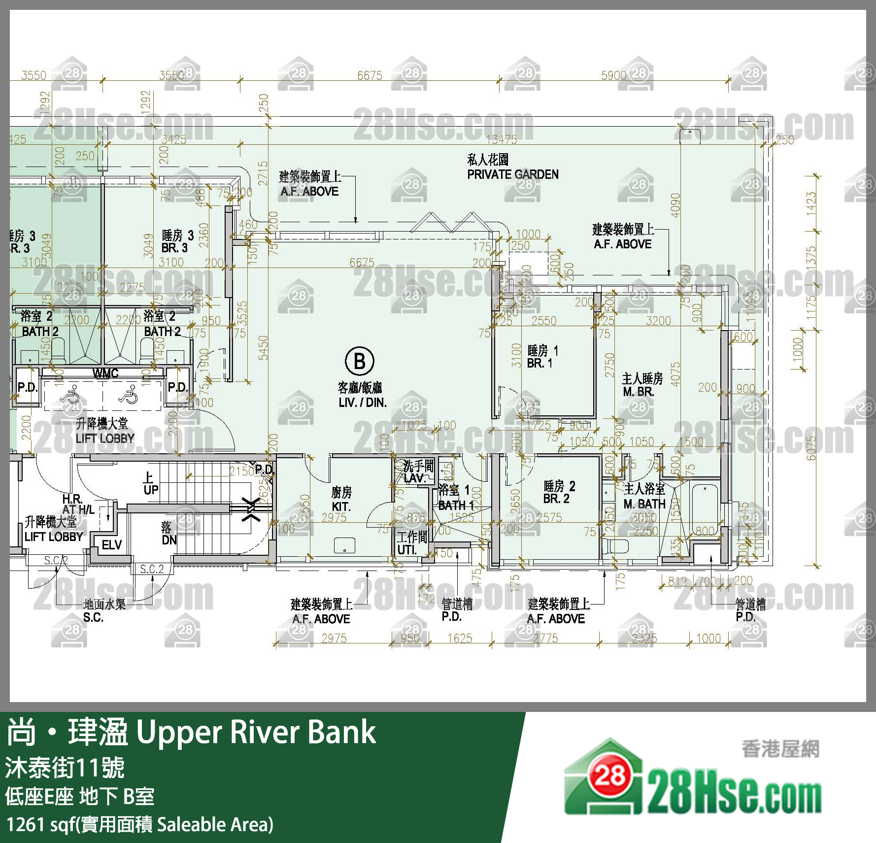 尚珒溋 低座E座 B室 平面圖