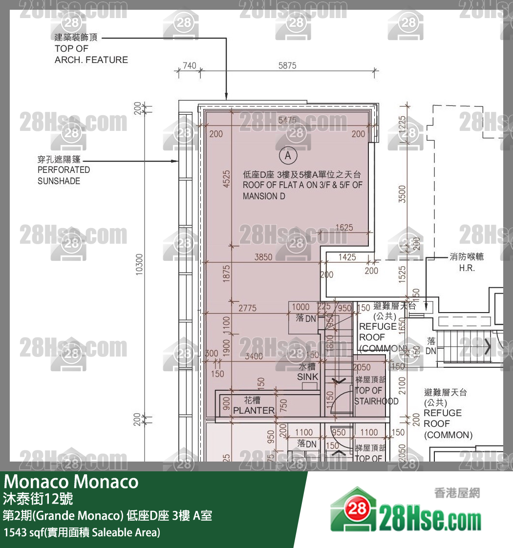 Monaco Unit FloorPlan (Provided by 28Hse) Monaco Unit FloorPlan (Provided by 28Hse)