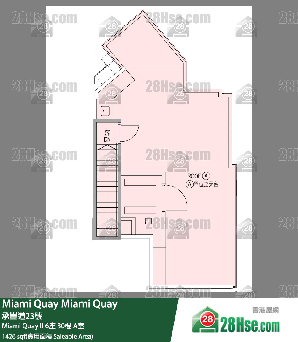 Miami Quay Miami Quay II 6座 30楼 A室 平面图