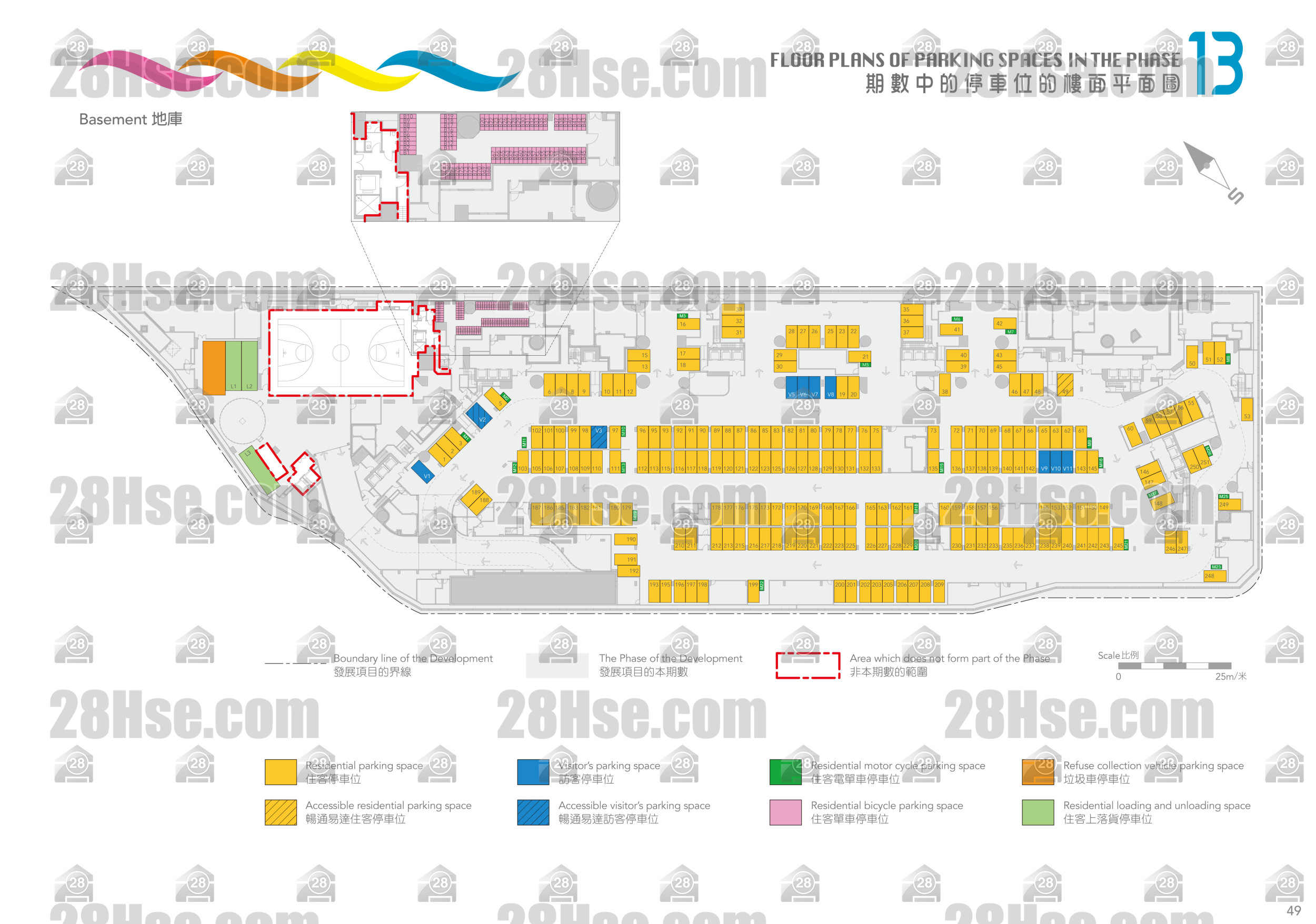 停車位平面圖 FloorPlan