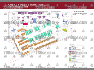 Cullinan Sky 停車位平面圖 FloorPlan