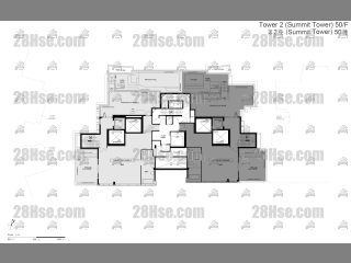 天璽天 2期 2期 第2座 49樓 平面圖