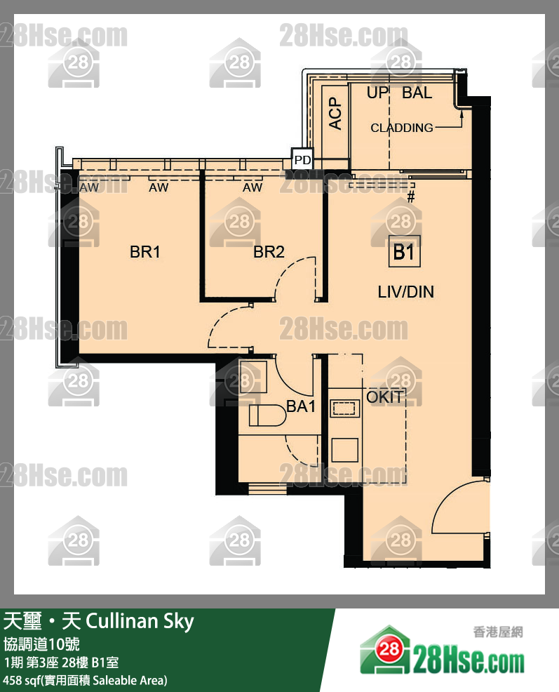 Cullinan Sky Unit FloorPlan (Provided by 28Hse) Cullinan Sky Unit FloorPlan (Provided by 28Hse)