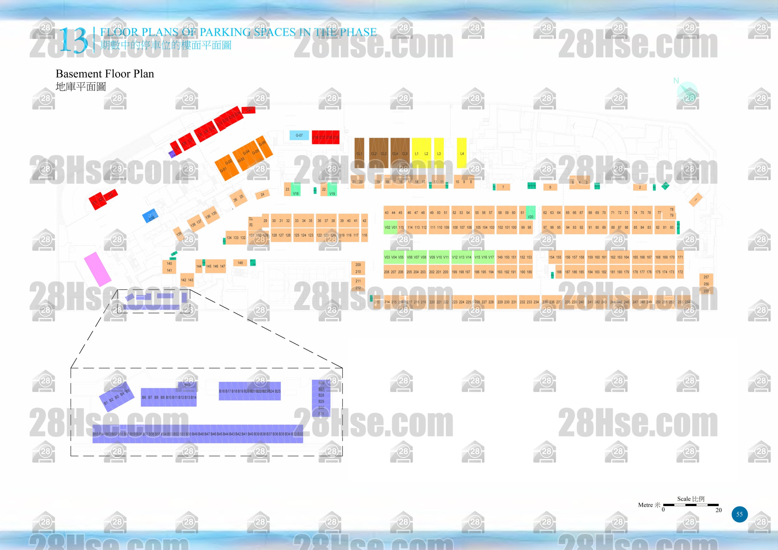 停車位平面圖 平面圖