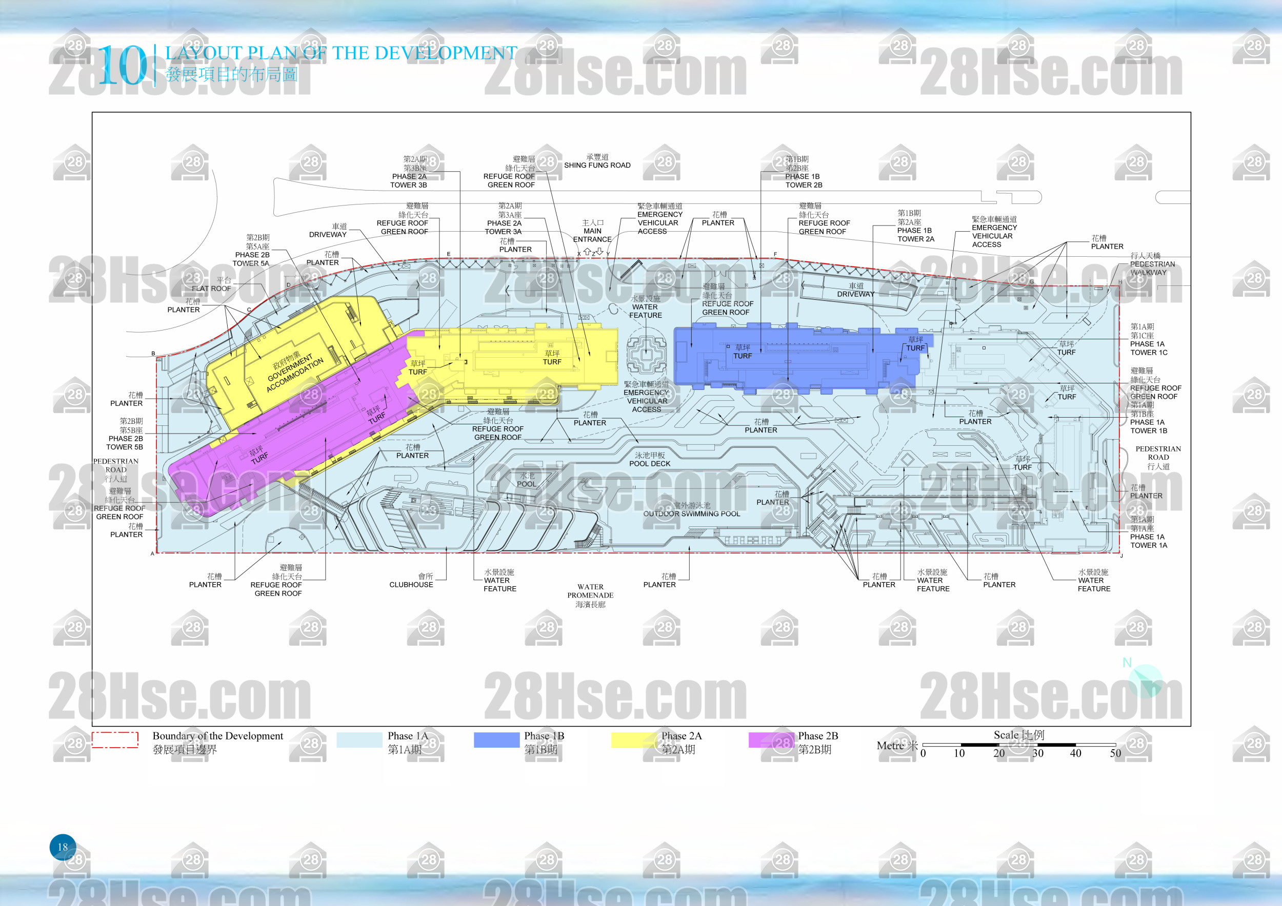 物業布局圖 平面圖